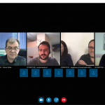 Εικόνα 1 skype απόσπασμα ομάδας εργασίας DigiOrh 1η συνάντηση